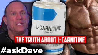 LCARNITINE DOES IT REALLY WORK askDave [upl. by Adihsar]