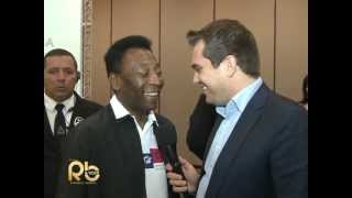 Pelé jogando bola com Rodrigo Barros [upl. by Asiluy]