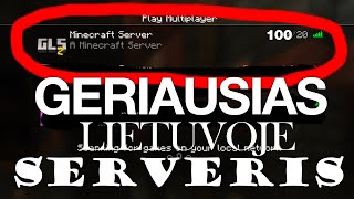 GERIAUSIAS LIETUVOJE SERVERIS  PRISIJUNK [upl. by Kermie]