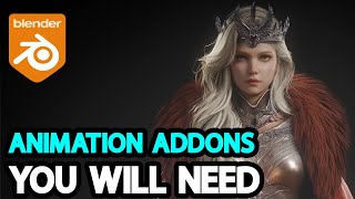 Blender Addons for Animation [upl. by Flossi]