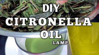 PAANO GUMAWA NG CITRONELLA OIL  DIY CITRONELLA OIL LAMP diycitronellaoil naturer [upl. by Chelsie]