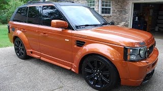 Supercharged Range Rover With Tuned Exhaust [upl. by Catharina245]