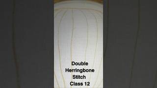 Double herringbone stitch [upl. by Livvy489]