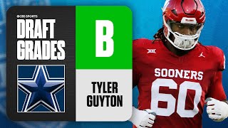 2024 NFL Draft Grades Cowboys select Tyler Guyton No 29 Overall  CBS Sports [upl. by Kenleigh]