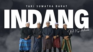 Tari Indang Sumatera Barat  5C PGMI  song dinding badiding [upl. by Nonnahc]