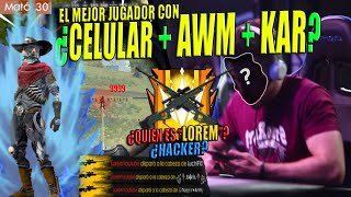 ¿USO BUG DE AWM 😱 Lorem Free Fire Highlight 34 Inspiration AWM 🎯👽 [upl. by Ediva349]