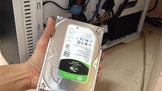 Installing Seagate Barracuda 1TB Hard Drive [upl. by Maureen]