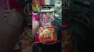 Kimchi vs cheese flavour🙌🏻💗gone wrong chhavisainiCS13 [upl. by Ihtac]