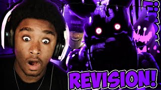 Reacting To 🐰 REVISION  FNAF SONG COLLAB 🐰 By LunaticHugo REACTION [upl. by Bibah294]