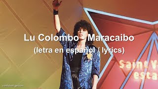 Lu Colombo  Maracaibo letra en español  lyrics 1981 🇮🇹 [upl. by Cahan]