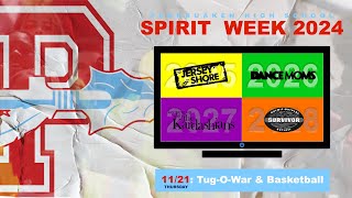 PHS  SPIRT WEEK 2024  TugoWar amp Basketball  112124 [upl. by Hadsall]