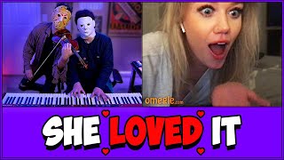 Michael Myers Serenades GIRLS on Omegle ft Jason [upl. by Chelsea]