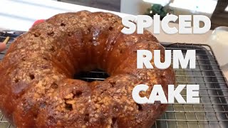 How to make Easy Delicious Spiced Rum Cake for the holiday [upl. by Gottwald584]