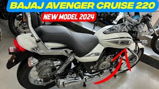 Bajaj Avenger 220 Cruise 2024 New Model Review With Featuresmileagepricedetails [upl. by Rolf]