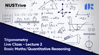 Trigonometry  Live Classes  Two  NBS  IBA  NET  NUSTrive Live Classes [upl. by Chu]