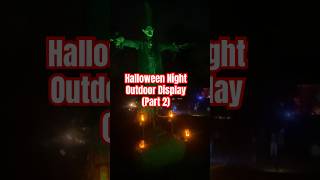 My Spooky Outdoor Halloween Display Part 2 Halloween2024 [upl. by Ebneter]