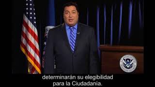 The Naturalization Interview and Test  Spanish Subtitles [upl. by Ecidnacal631]