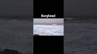 Burghead Moray Scotland  High Tide [upl. by Sherurd]