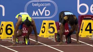 2012 World Record Aries Merritt 110m hurdles [upl. by Franckot180]