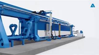 ANDRITZ overhead filter press A4F for an efficient filtration even under roughest conditions [upl. by Beckett]