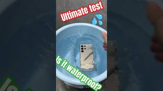 Samsung S24 ultra waterproof test [upl. by Cornew]