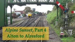 Alton to Alresford – Hastings DEMU cab ride – 30 September 2017 – audio from back cab [upl. by Akamahs]