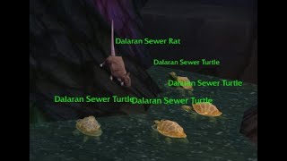 Dalaran Sewer Turtle Guide pt 2 [upl. by Leumhs730]