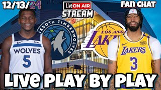 Los Angeles Lakers vs Minnesota Timberwolves Live NBA Live Stream [upl. by Ergener]