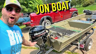 The Ultimate Budget Jon Boat Tracker Topper 14 [upl. by Evy692]