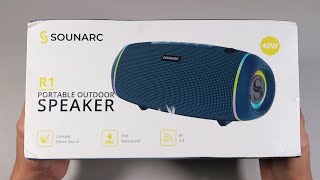 Sounarc R1 Portable Bluetooth 53 speakers unboxing [upl. by Aivat]