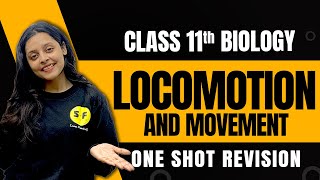 Locomotion amp Movement One SHOT REVISION🔥  CLASS 11TH BIOLOGY NCERT WITH SONAM MAAM [upl. by Jerrie]