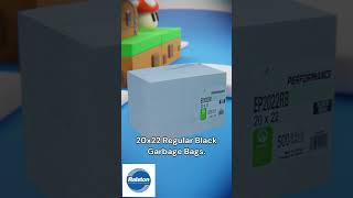 W Ralston 20x22 Regular Black Garbage Bags [upl. by Nolrah]