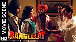 Jimmy Sheirgill gets in a tussle with Neha Dhupia  Rangeelay  Movie Scene [upl. by Leirda697]