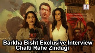 Barkha Bisht Exclusive Interview With Poornima shukla  Chalti Rahe Zindagi Movie Screening 2024 [upl. by Intyrb183]