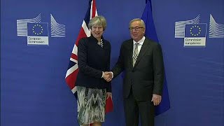 Brexit Juncker and May quotconfidentquot of agreement by the end of the week [upl. by Cherish]