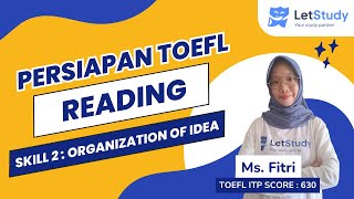 TOEFL Reading  Organization of Idea Skill 2 [upl. by Antoinetta992]