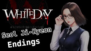 White Day A Labyrinth Named School Seol JiHyeon Endings [upl. by Ttezzil]