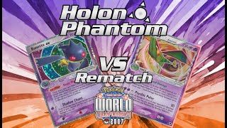 Retro Format 2007 Pokemon TCG Battle Banette ex Vs Flygon ex [upl. by Thane]