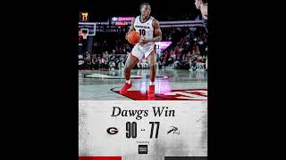 Hoop dawgs post game show GEORGIA BEATS UNF TO ADVANCE TO 30 [upl. by Ward]