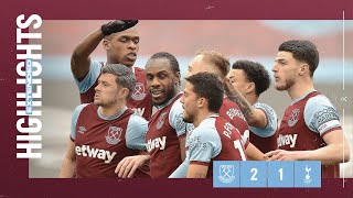 EXTENDED HIGHLIGHTS  WEST HAM UNITED 21 TOTTENHAM HOTSPUR [upl. by Adamik529]