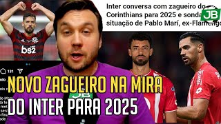 🔴 O NOVO ZAGUEIRO NA MIRA DO INTER PARA 2025 [upl. by Atile]