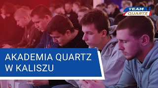 Akademia Quartz w Kaliszu  Adam Klimek Andrzej Husiatyński  TotalEnergies Polska [upl. by Inal]