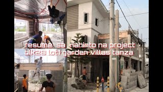 resume sa nahinto na project sa garden villas tanza [upl. by Attlee522]