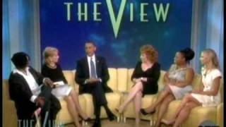 Obama on The View 2010 PART 1  High Quality [upl. by Hernandez732]