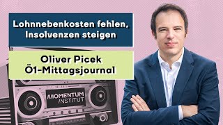 Fonds für Firmenpleiten schlecht gerüstet Oliver Picek im Ö1Mittagsjournal [upl. by Yorgo779]