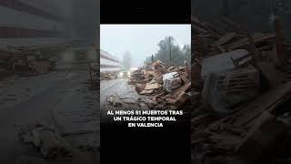 Varios fallecidos y desaparecidos tras inundacion en Valencia España 😥😢 [upl. by Ahsyas]