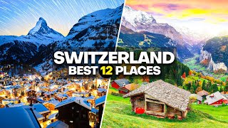 12 Best Places to Visit and Things to do in Switzerland  Travel Guide [upl. by Massimiliano962]