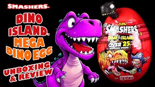 Zuru ® Dino Island ™ Mega Dino Egg  XXL Ei mit TRex amp Pirat  weitere Figuren FUnboxing [upl. by Hazlip]