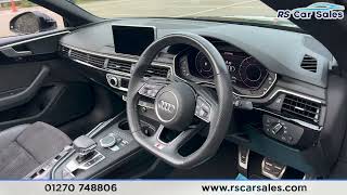 AUDI A5 CABRIOLET  RS Car Sales KR19 [upl. by Aronal]