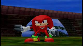 Sonic Adventure Walkthrough  Knuckles Story  Red MountainLost World  Boss Chaos 4  Part 12 [upl. by Marie-Jeanne494]